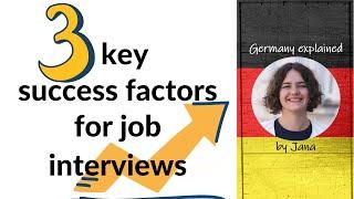 Job interviews in Germany: 3 factors that are important for recruiters #HalloGermany