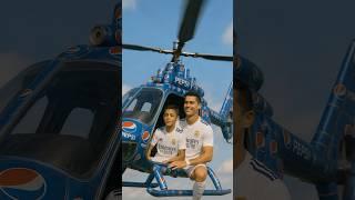  Poor Ronaldo and his son were mocked by Messi for not having cool plane #football #messi #ronaldo