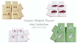 Kids Luxury Turkish Cotton Towel Collection | Classic Turkish Towels