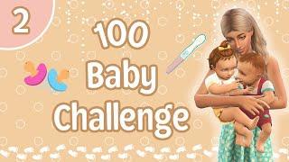 I’ve made a mistake! | Dystopian Future 100 Baby Challenge | #2 | Sims 4