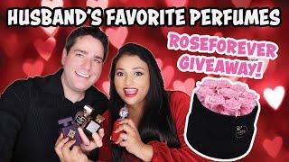 HUSBAND'S FAVORITE PERFUMES ON ME | PERFUMES MEN LOVE ON WOMEN | ROSEFOREVER GIVEAWAY - CLOSED