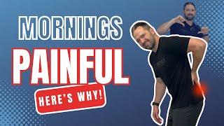 Why is lower back pain worse in the mornings? Here’s Why!!