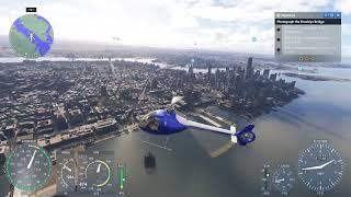 Flying Over NYC in Flight Simulator 2024!