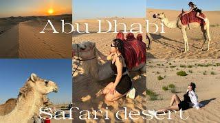 SAFARI DESERT ABU DHABI - Dune bashing, camel riding and MORE!