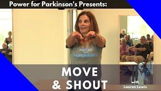 Power for Parkinson's Home Move & Shout Video #2