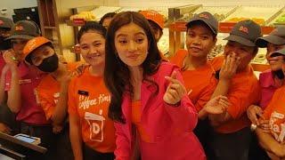 Belle Mariano #DonBelle | Coffee Day at  Dunkin' United Mandaluyong City