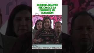 Xochitl reconoce derrota #claudiasheimbaum #claudiasheinbaum #morena #presidenta #elecciones2024