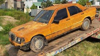 FULLY Restoration Abandoned MERCEDES 230E For 40 Years | WILL IT RUN ?