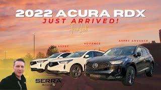 2022 Acura RDX -Just arrived! Changes vs 2021 RDX