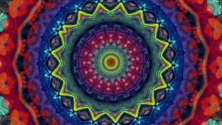 2 HRS of 4K Psychedelic Visuals with Colorful Trippy Mandala Portal to a Calm Mind and Healing Music