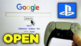 How to Use GOOGLE on PS5 (2 METHODS) - 2024