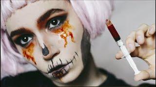 HALLOWEEN MAKEUP TUTORIAL | ZOEVA PALLET| ТЕСТ-ДРАЙВ ПАЛЕТКИ ТЕНЕЙ ZOEVA