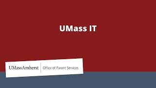 UMass IT Presentation