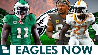 Eagles Rumors BEFORE NFL Free Agency On Myles Garrett, AJ Brown, Eagles Draft Targets, Eagles News