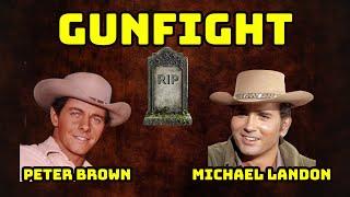 Peter Brown vs Michael Landon! Who is the fastest actor?