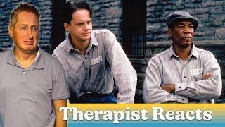 Therapist Reacts to THE SHAWSHANK REDEMPTION