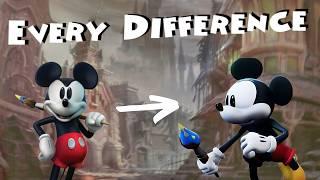 Every Difference Between Epic Mickey and Epic Mickey Rebrushed