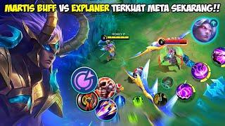 BUILD TERKUAT MARTIS BUFF BIAR MENANG LANING LAWAN TERIZLA DI EXP BEST BUILD MARTIS TOP GLOBAL MLBB