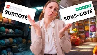 DÉVIDOIRS, FILS FANTAISIE, TRICOTIN | Surcoté VS Sous coté !