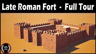 Full Tour of a Roman Cavalry Fort! - Fort Mobene (Qasr Bshir)