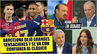 BARCELONA dio su golpe en CHAMPIONS tras APLASTAR al Bayern con TRIPLETE de RAPHINHA | Enfocados