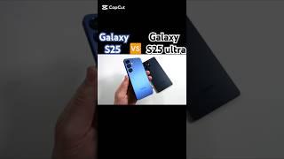 Samsung Galaxy s25 vs Samsung Galaxy s25 ultra speed test