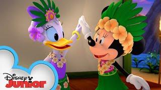 Happy Helpers Hula Dance  | Mickey Mornings | Mickey Mouse Roadster Racers | @disneyjr