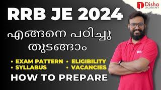 RRB JE 2024 Notification / RRB JE Syllabus, Exam Pattern, Eligibility, Vacancies #rrb #rrbje #exam