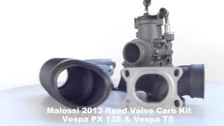 Malossi Vespa PX Reed Carb Kit