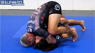 BJJ CRUCIFIX: Isolating The Near Arm With Top Leg by Gordon Ryan