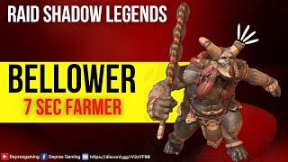 Bellower 7 sec farmer / Raid shadow legends