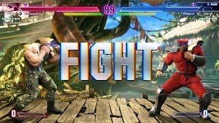 Street fighter 6  The General (Guile) Vs Problem X ( M.Bison) SF6 High Level Match's!