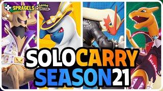 BEST Carry Pokemon In EVERY ROLE Pokemon Unite Season 21