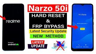 Realme Narzo 50i : Hard Reset & FRP Bypass - No Google Play Services  (Without Pc)