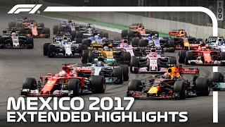 The Day Lewis Hamilton Secured His Fourth Title! | 2017 Mexico City Grand Prix | Extended Highlights