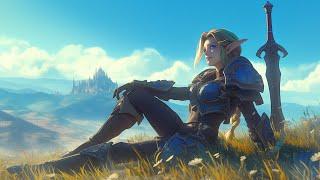 High elf warriors resting in Ohn'ahran Plains, Music & Ambience