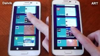 Samsung Galaxy S5 - Dalvik vs ART