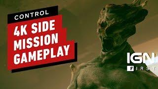 Control: Full Side Mission Gameplay (4K) - IGN First