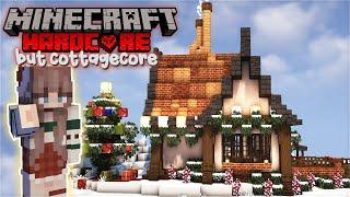 I built the Coziest Christmas Cottage in Hardcore Minecraft | Ep. 6 - 1.19 Hardcore but Cottagecore