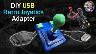 Build a USB Adapter for Retro Joystick and use it on your PC, MiSTer or Amiga A500 Mini
