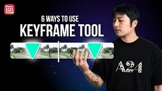 How to Use Keyframes on InShot | 6 Ways to Use Keyframes | Editing Tutorial