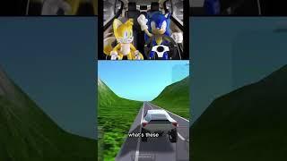 Sonic crashes in Turboprop Flight Simulator #shorts #turbopropflightsimulator #memes
