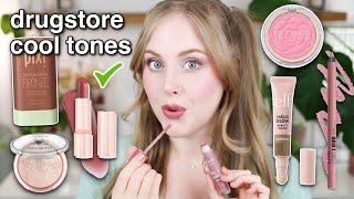 Top Favorite COOL TONED Drugstore Makeup | Fair Skin Friendly