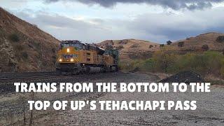 TRAINS ON UNION PACIFIC'S TEHACHAPI PASS