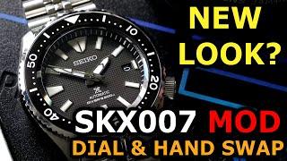 How to mod your SKX DIAL and HANDS. [SKX007 Mod]