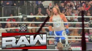 Logan Paul Attacks Andrew Schulz, Gets Destroyed by Aj Styles - WWE Raw 3/10/2025