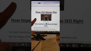 Local SEO Strategy - Get My Maps SEO Master Plan -- Top 3 Local SEO Tips  #shorts