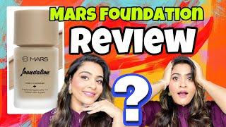 Mars Foundation Review #marscosmetics #review #foundation