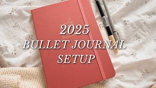 2025 Bullet Journal Setup  Plan With Me 