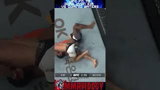 Crucifix UFC FN 79 - Dong Hyun Kim vs Dominic Waters #shorts #mma #ufc